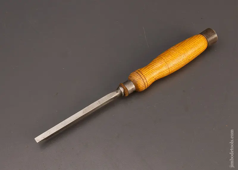 1/4 Inch Heavy Duty Mortise Chisel With Double Hooped Ash Handle Stormont - 114504 1