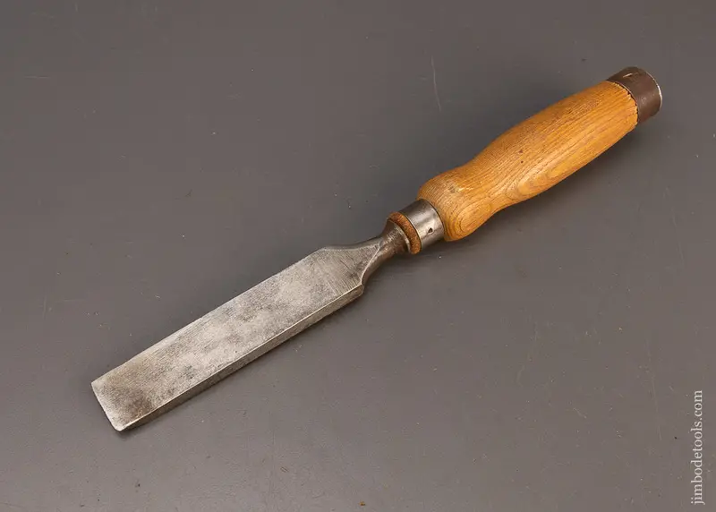 1 Inch Ash Handled Mortise Chisel With Double Iron Hoops Stormont - 114381 1