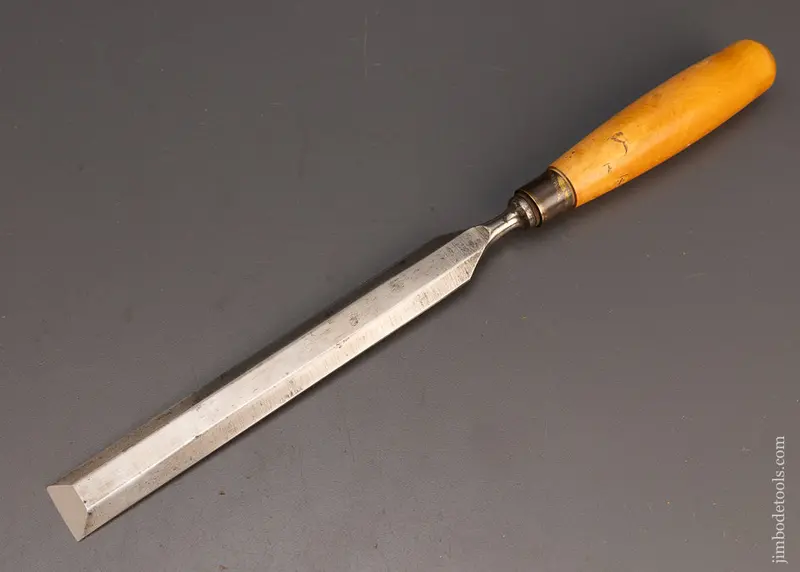 1 Inch Marples Unmarked Boxwood Handled Paring Chisel - 114139 1