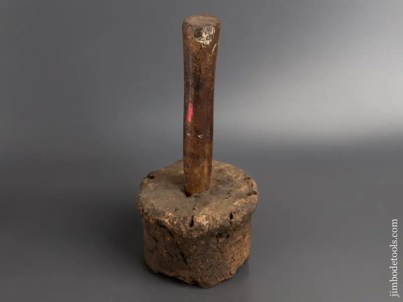 10 1/2 X 5 Inch Burl Mallet -- 82038R 1