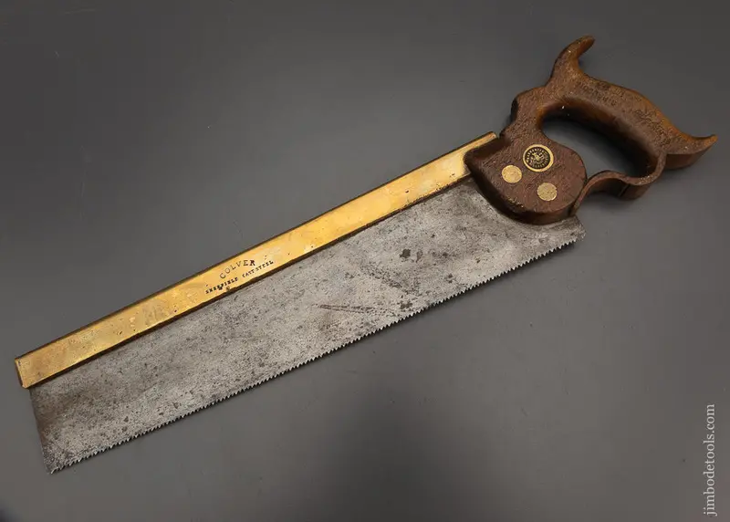 14 Inch Brass Back  Carcass Saw Colver - 102476 1