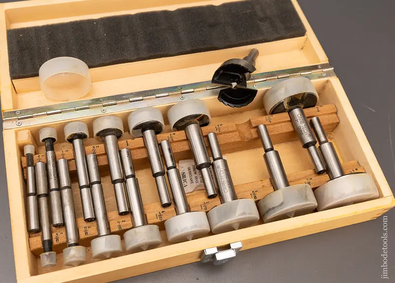 16 Piece Forstner Bit Set Card-Tech - 116267 1