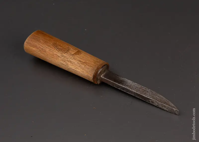 18Th Century 7/16 X 10 Inch Pig Sticker Mortise Chisel By P. Law - 120469 1