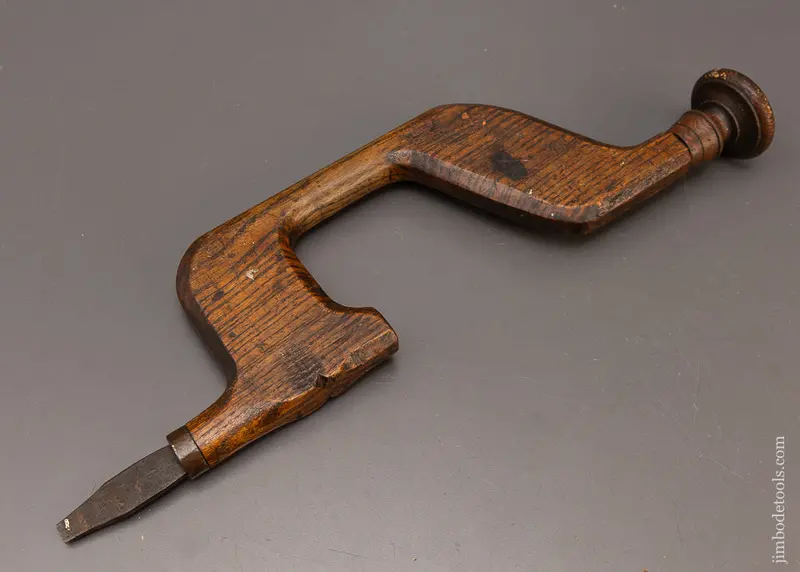 18Th Century Style Bit Brace With Screwdriver Bit - 116731 1