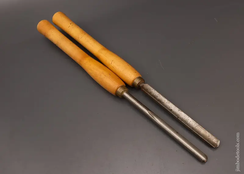 2 Massive 22 Inch Turning Gouges Made In England - 112276 1