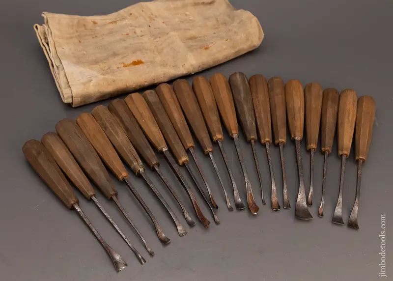 20 Fine Detail Carving Chisels All By C. Maier - 113981 1