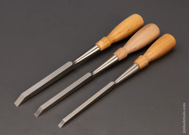 3 Mint Lie Nielsen Mortise Chisels - 111937 1