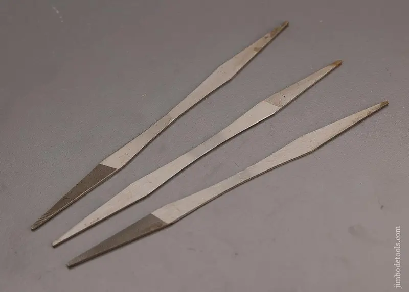 3 New Old Stock Auger Bit Files * 100164M - 1