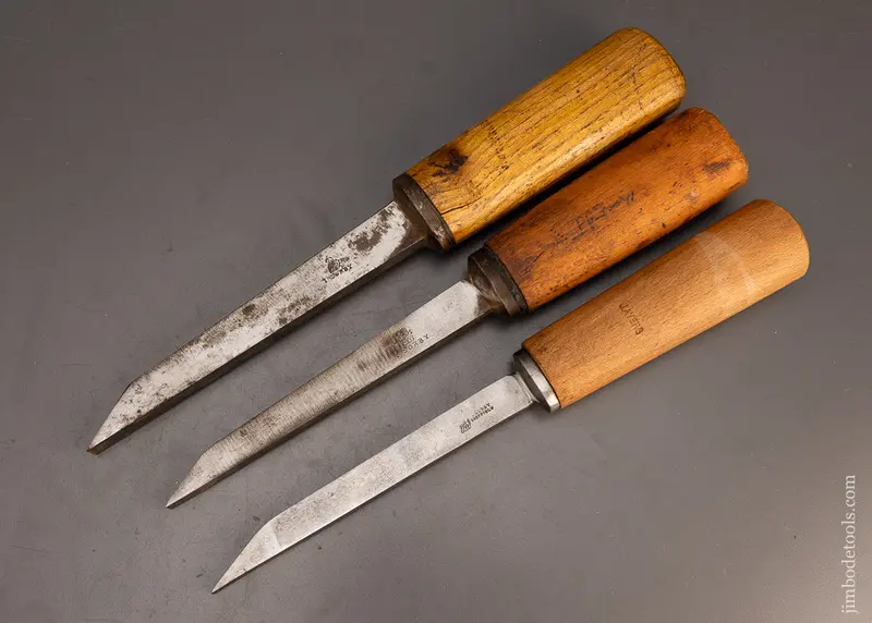 3 Sorby Pig Sticker Mortise Chisels - 113922 1