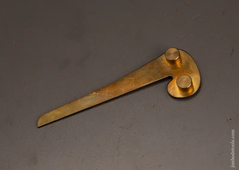 5 1/4 Inch Brass Center Finding Square - 120431 1