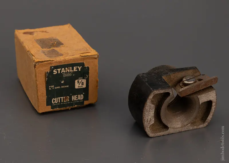 5/8 Inch Stanley Cutter Head For Dowelling Machine Mint In Box - 105569 1