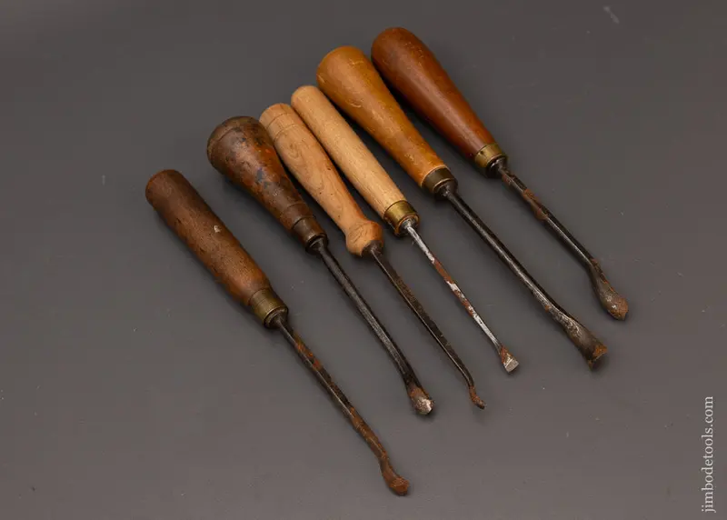 6 Addis Spoon Gouges -- 112094 1