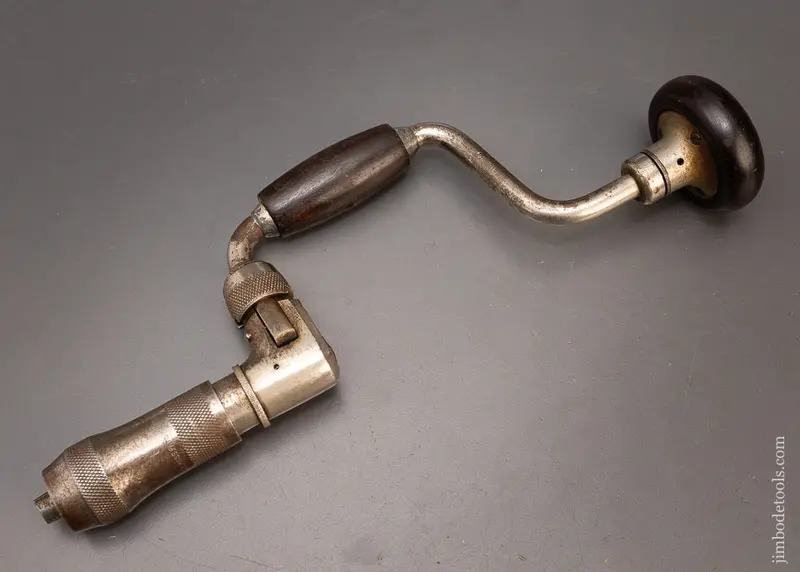 6 Inch Rosewood Handled Millers Falls No. 34 Bit Brace - 116790 1