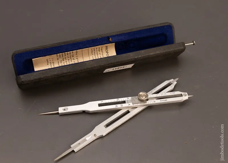 7 Inch Precision Proportional Dividers With Instructions - 118481 1