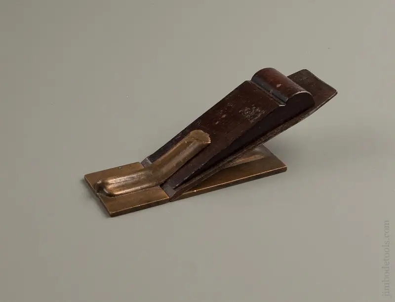 Awesome Rosewood & Brass Double Rabbet Plane - Excelsior 76402 1
