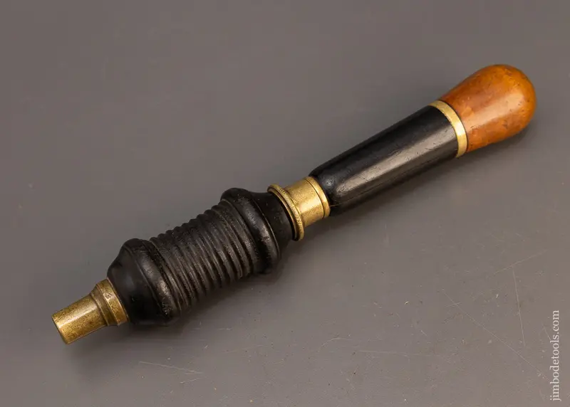 Beautiful Ebony & Boxwood Bow Drill - 116618 1