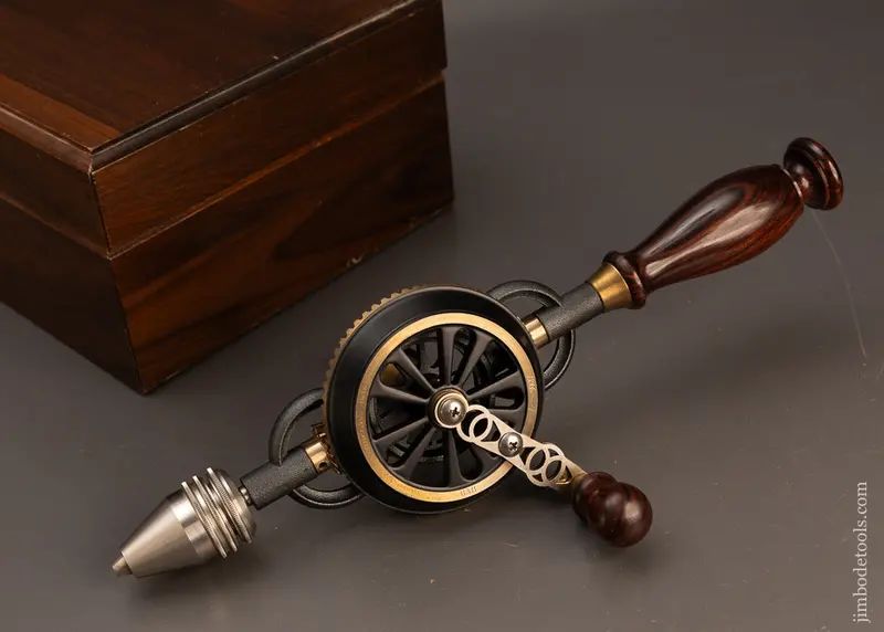 Bridge City Tool Works Ct-6 Ornate Hand Drill Mint In Box - 120430 - As Of Apr 18 1