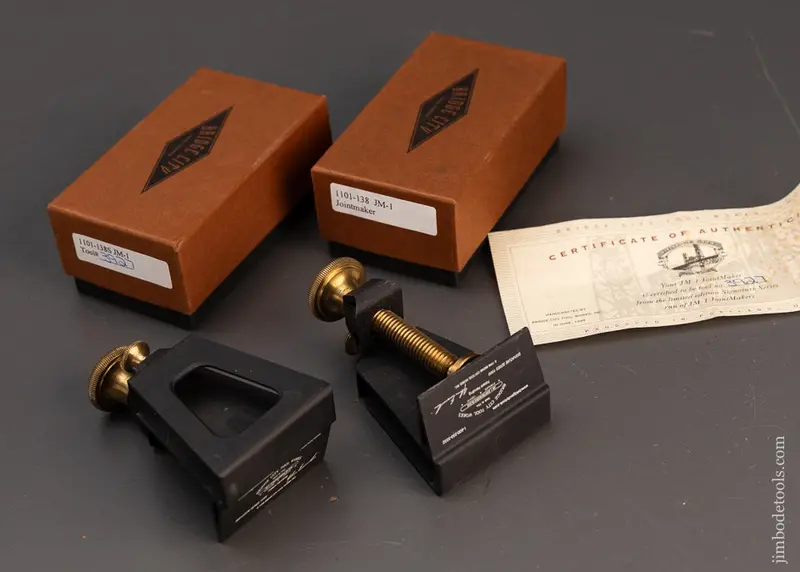 Bridge City Tool Works Jm-1 Joint Maker’S Clamps Mint In Box - 120452 1