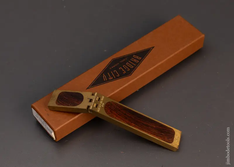 Bridge City Tool Works Ss-2 X 4 Saddle Square Rosewood Near Mint In Box - 120425 1