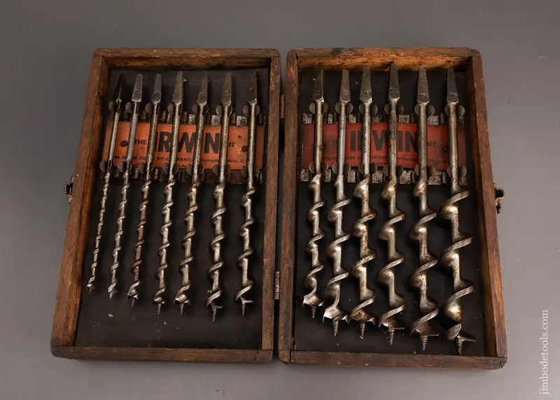 Complete Set Of Irwin Auger Bits In Original Box - 102947 1