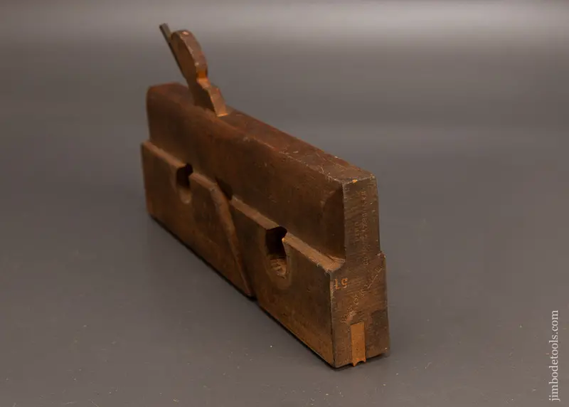 Crisp Sandusky 1/4 Inch Center Bead Moulding Plane - 118704 1