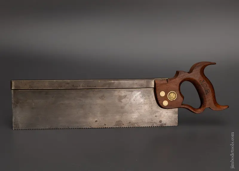 Early Henry Disston Double Eagle Carcass Saw - 105008 1