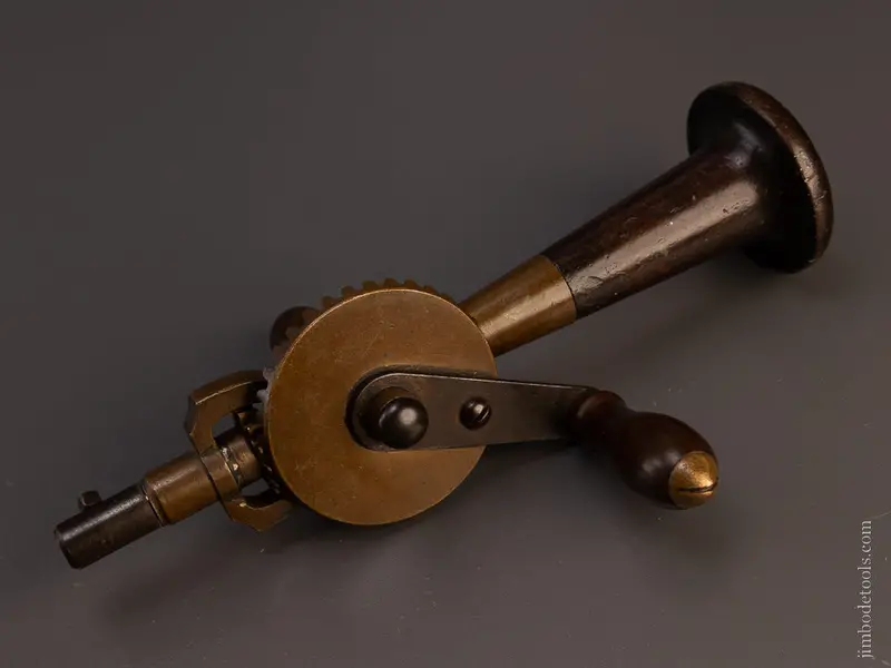 Elegant Brass Framed Hand Drill - 107593 1