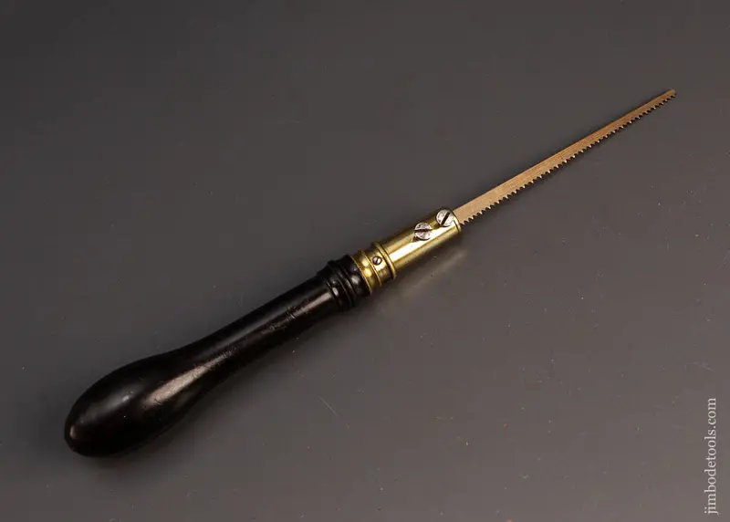 Elegant Ebony English Pad Saw By Marples With New Blade - 119490 1