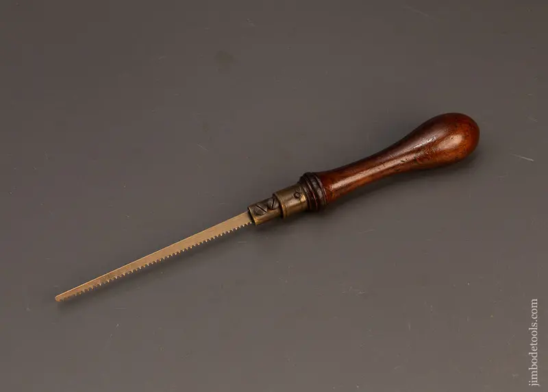 Elegant English Rosewood Pad Saw With New Blade - 118957 1