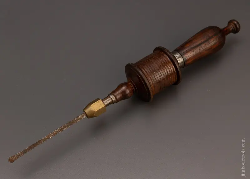 Elegant Wooden Bow Drill - 106288 1