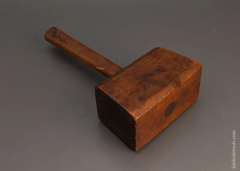 Excellent 2 Pound 5 Ounce Lignum Vitae Timber Framer’S Mallet - 114023 1