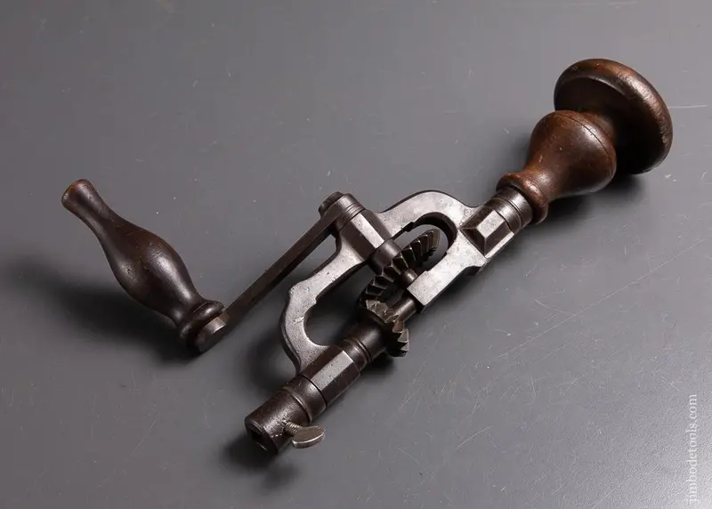 Excellent! Early Iron Famed Drill -- 93263 1
