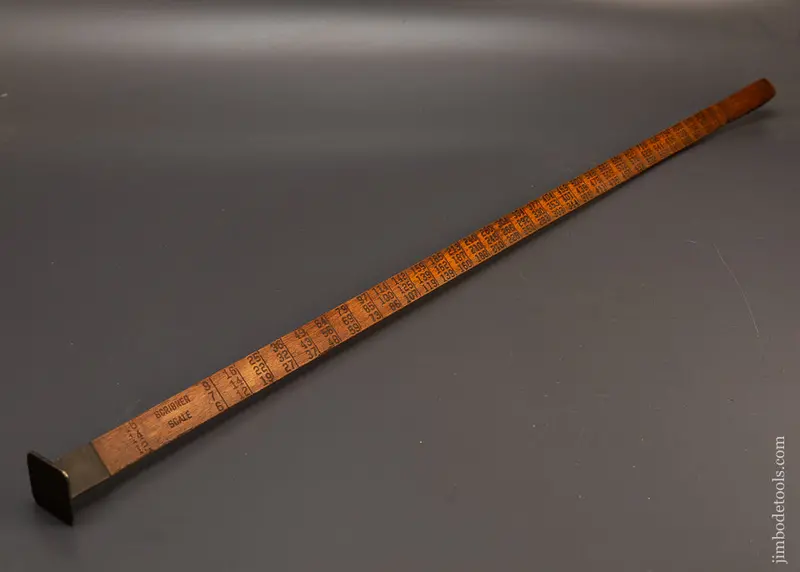 Excellent Lufkin 42 Inch Scribner Scale Lumber Stick - 118840 1