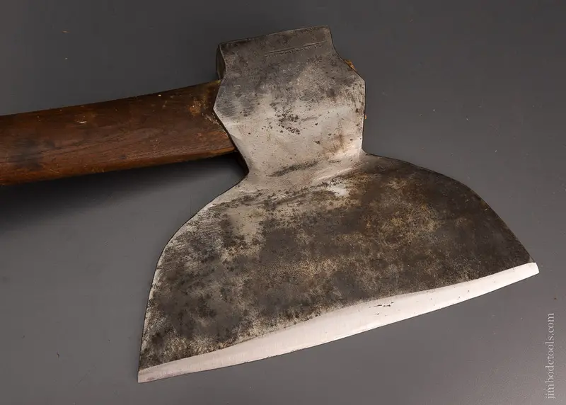 Excellent Single Bevel Offset Broad Axe Sharp - 106129 1