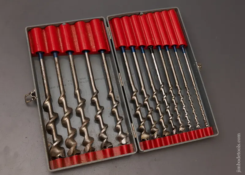 Exceptional Set Of Irwin Auger Bits Made For Craftsman - 112129 1