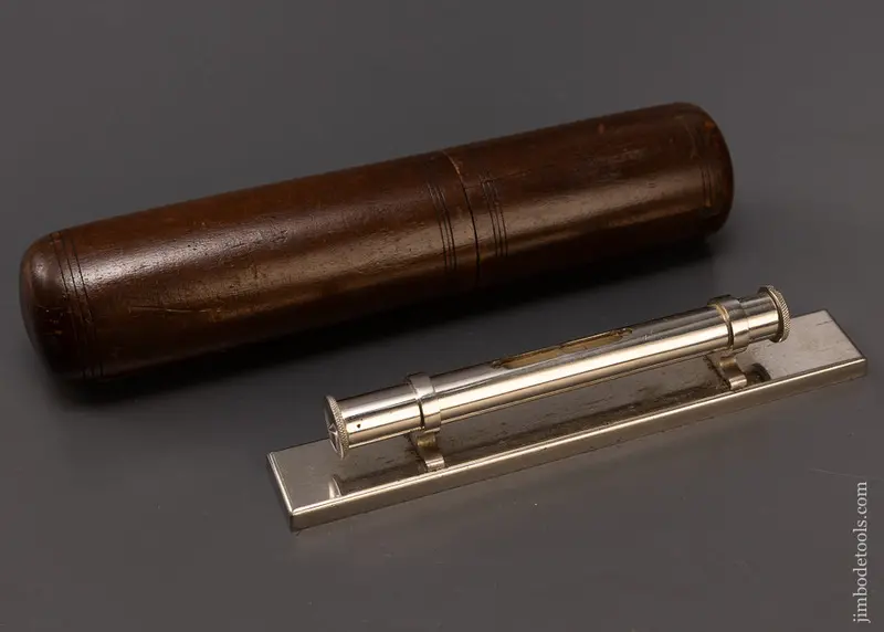 Extra Extra Fine 10 Inch Machinists’ Level In Original Wooden Case - 109293 1