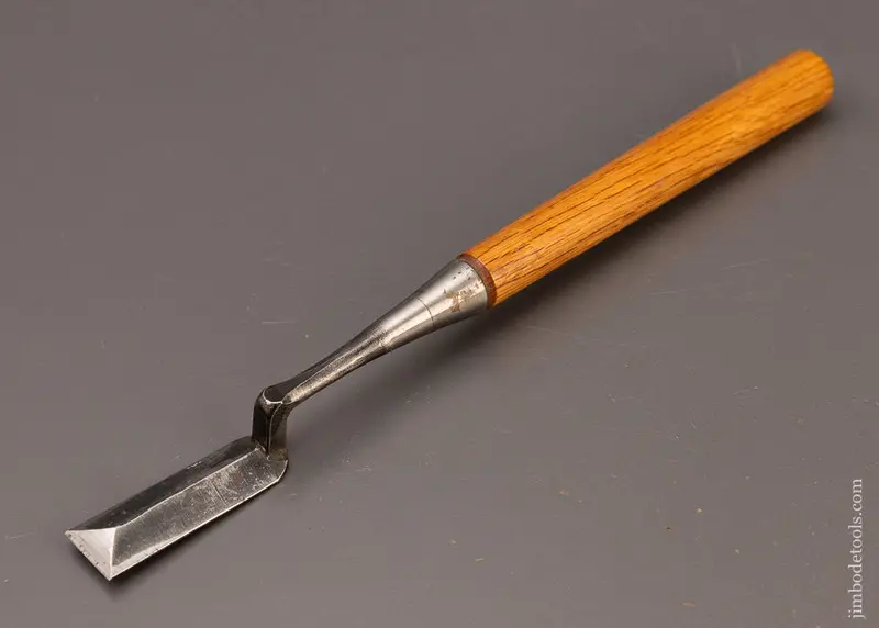 Extra Fine 1 Inch Japanese Crank Neck Paring Chisel - 110600 1
