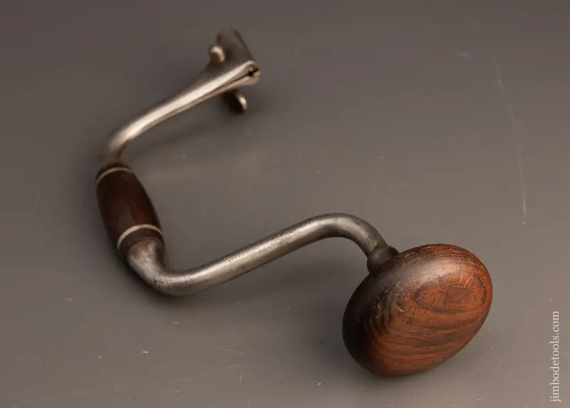 Extra Fine John S. Fray March 23, 1880 Patent Spofford Bit Brace 8 Inch - 115803 1