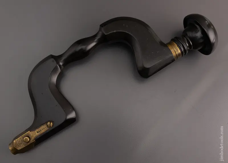 Extra-Fine! Miniature Ebony Pianomaker's Brace By Freeth Ca. 1770 - Excelsior 63719 1