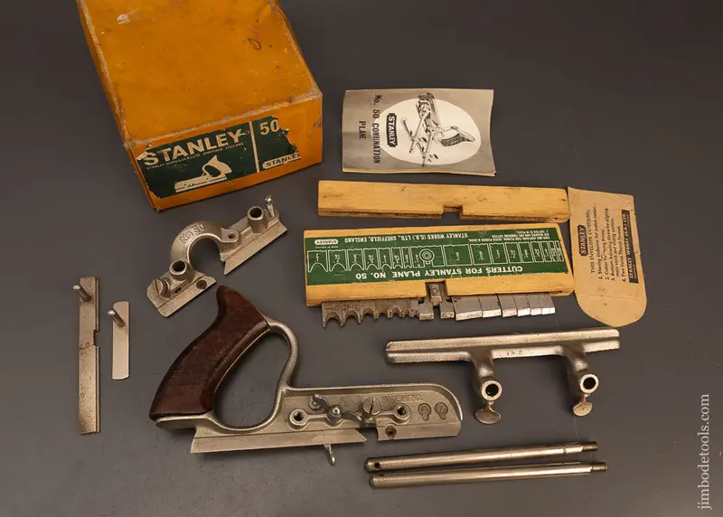 Extra Fine Stanley No. 50 Plow Plane - 119127 1