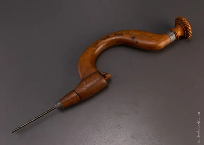 Fancy Carved European Bit Brace - 107404 1