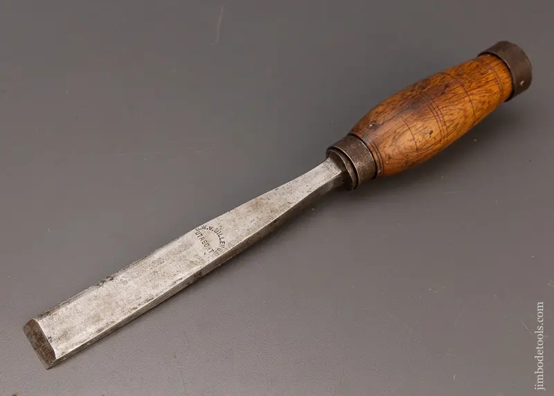 Fine 1 Inch Dutch Heavy Mortise Chisel By G.W.V. Dillen Jr Utrecht - 111320 1