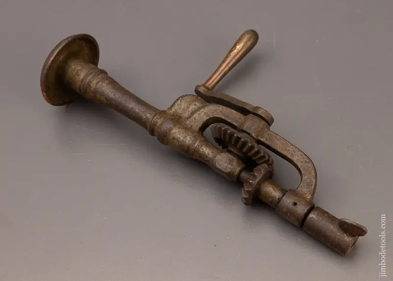 Fine Early Iron Hand Drill - 110834 1