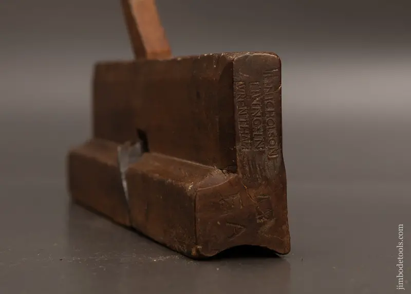 Fine F*Nicholson Living*In Wrentham 10 Inch Yellow Birch 18Th Century Moulding Plane - 118385 - As Of Dec 6 1