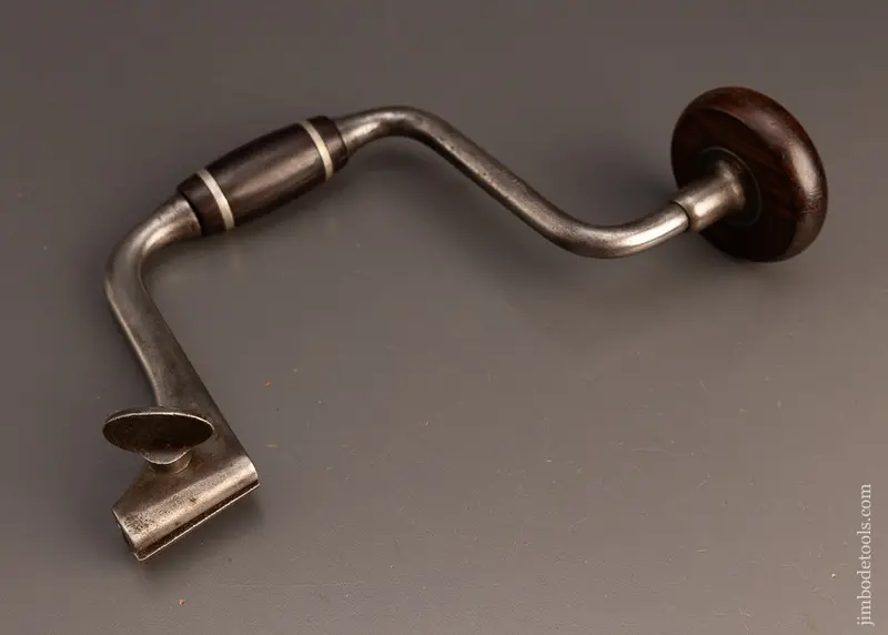 Fine John. S. Fray Spofford Patent No. 110 Bit Brace 10 Inch Sweep - 114675 1