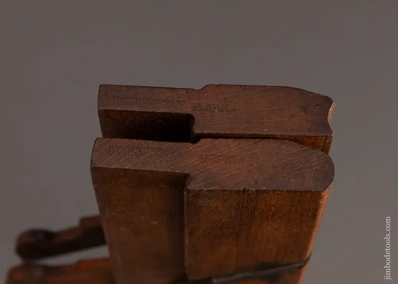 Fine Matched Pair Of No. 8 Hollow & Round Moulding Planes By Barry & Way N. York - 119152 1