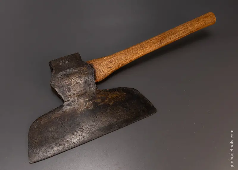 Fine Wm. Beatty Chester, Pa Single Bell Offset Hewing Axe Left-Handed - 110099 1