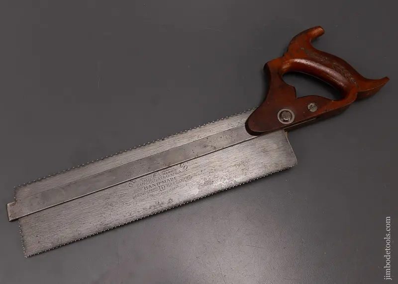 Fine Wuest Patent Geo. Bishop No. 10 Dovetail Saw Gauge Saw - 108556 1