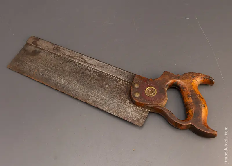 Good User 12 Inch C.E. Jennings Back Saw - 116724 1
