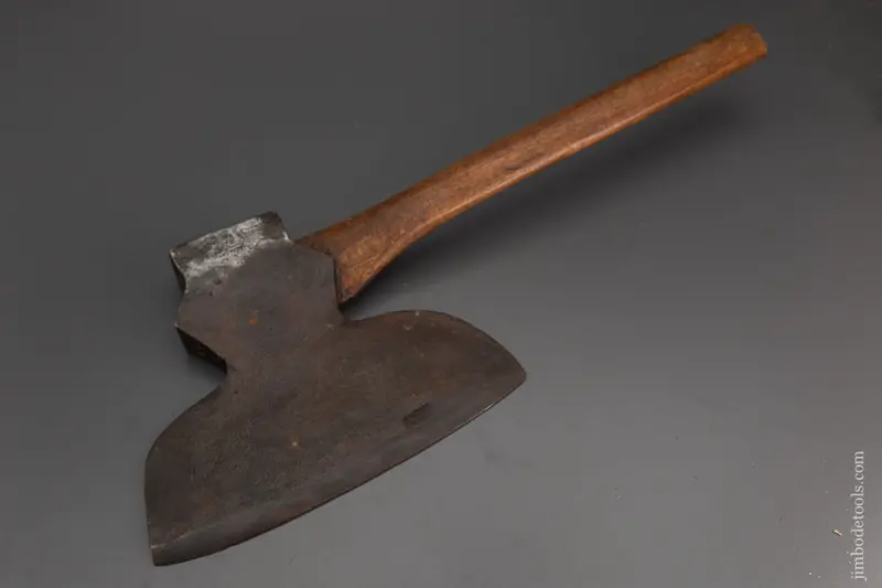 Good User Offset Single Bevel Broad Axe Hewing Axe - 102329 1